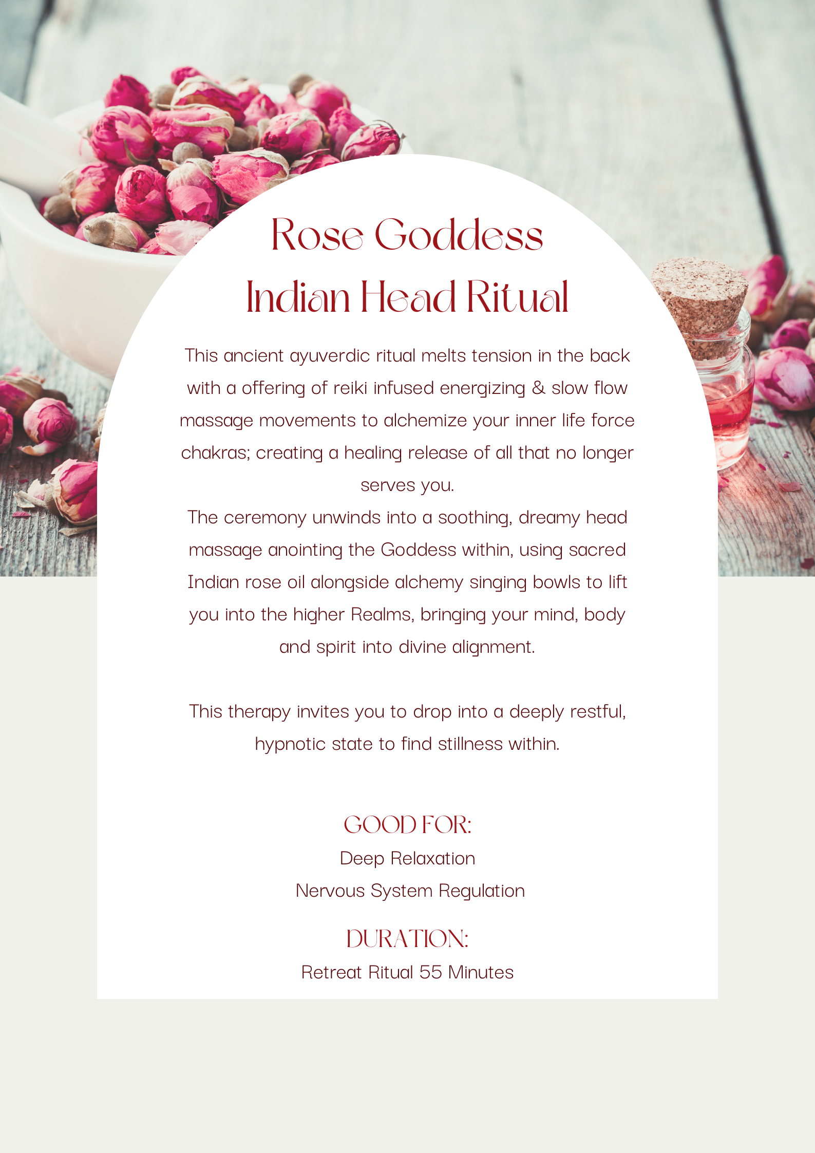 Higher Realms Indian Head Massage & Sound Bowls (90 minutes)