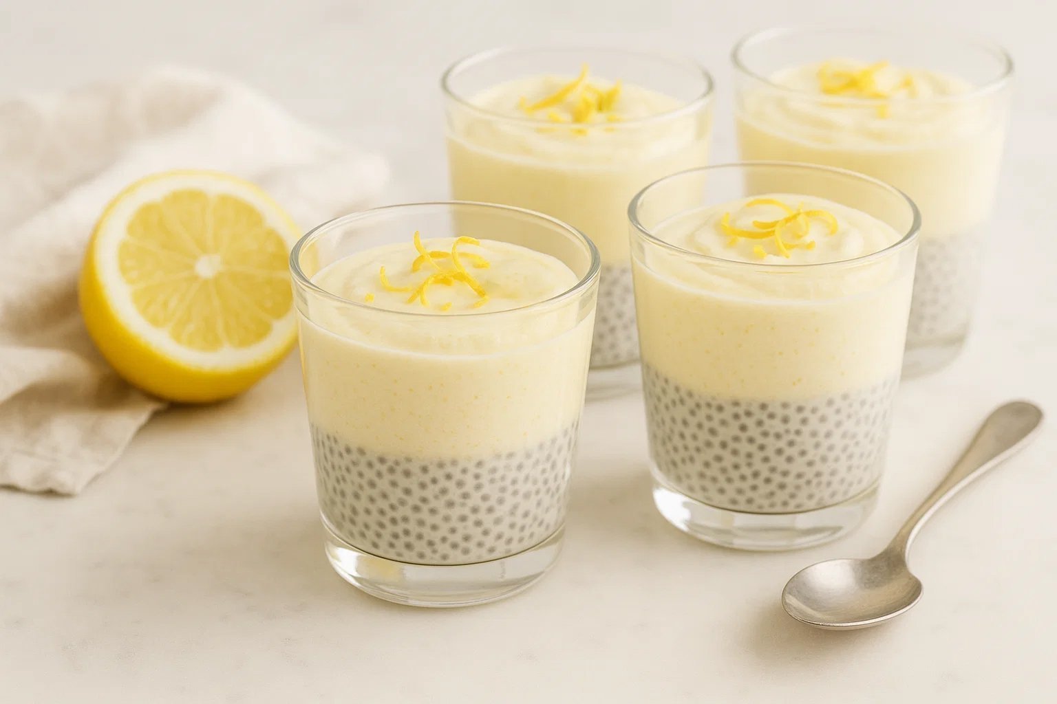 Calm Keto with Daniel: Lemon Chia Mousse